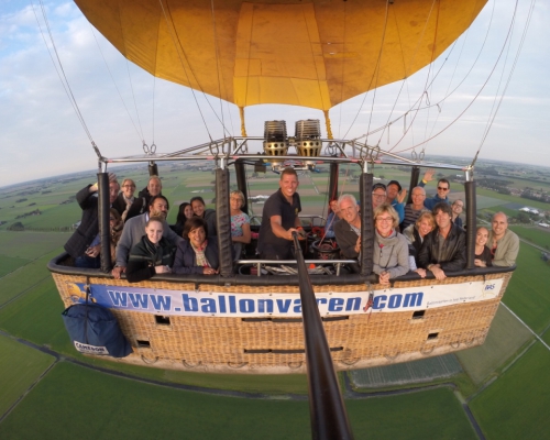 Ballonvaart Warmenhuizen naar Wieringerwerf